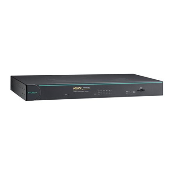Moxa Technologies MGate MB3660-8-2AC Quick Installation Manual
