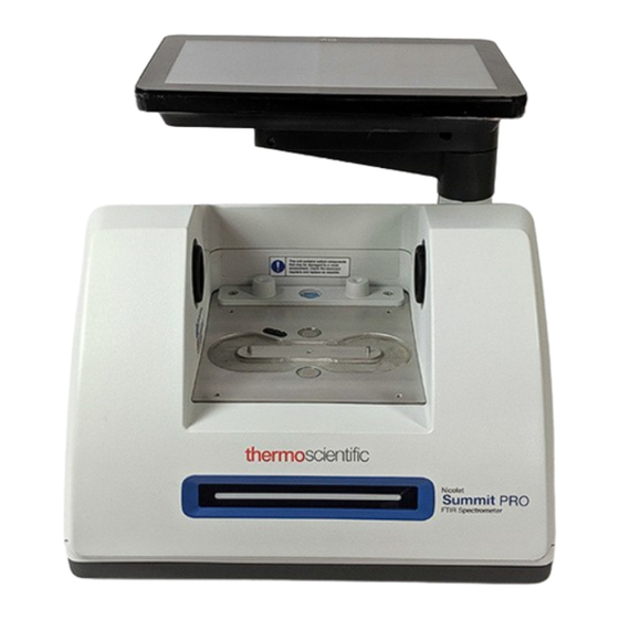 Thermo Scientific Nicolet Summit PRO User Manual