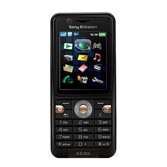 Sony Ericsson K530i Working Instruction, Electrical
