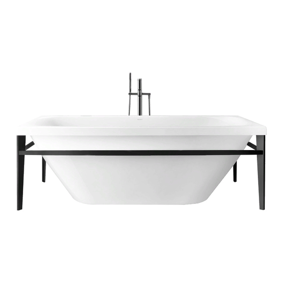 DURAVIT XViu 700444000B20000 Mounting Instructions