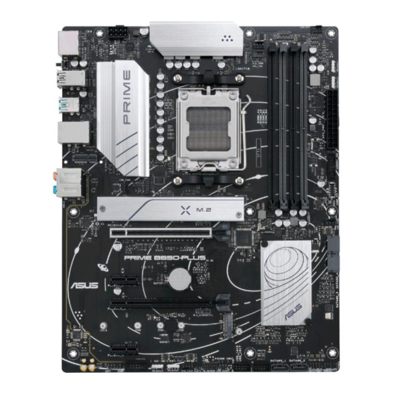 Asus PRIME B650-PLUS Installation Manual