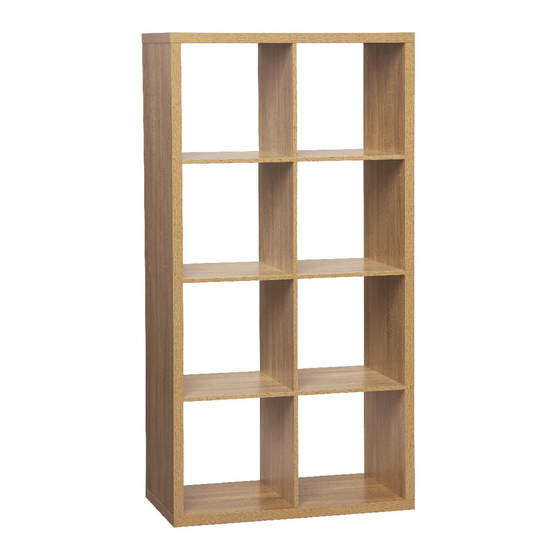 Officeworks OT8CUBEOAK Assembly Instructions Manual