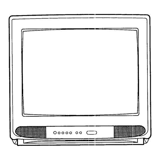 Panasonic CT-20G11 Operating Instructions Manual