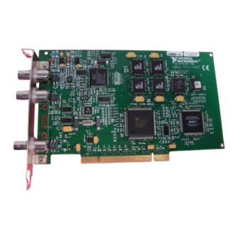 National Instruments IMAQ PCI-1407 User Manual
