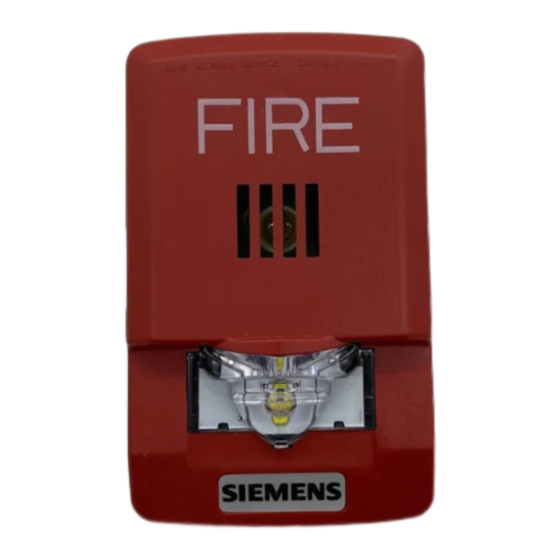 Siemens SL2S Installation Instructions