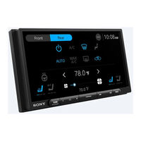 Sony XAV-AX4000 User Manual