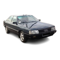 AUDI 100 Quattro Owner's Manual