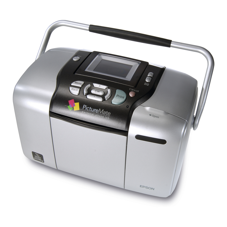 Epson PictureMate 500 User Manual
