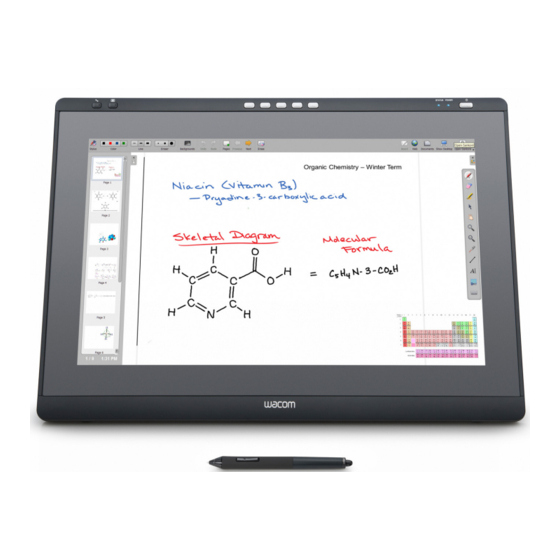Wacom DTK-2241 Interactive Pen Display Manuals