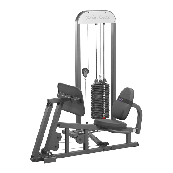 Body Solid GLP.1 Owner's Manual