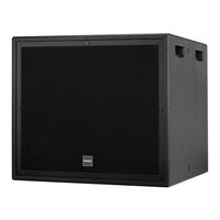 Tannoy VSX 10BP Operation Manual