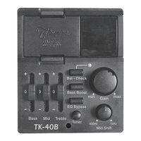 Takamine TK-40B Owner's Manual