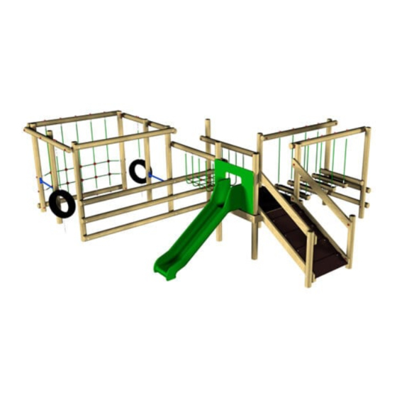 Creative Play DART ACTIVITY CENTRE ROUND Installation Instructions Manual