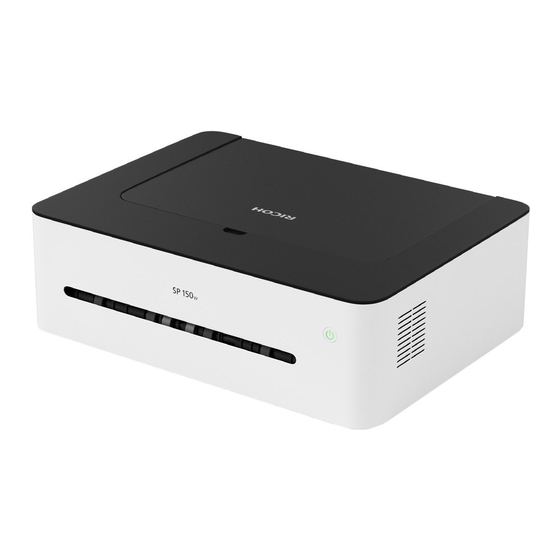 Ricoh SP 150 Field Service Manual