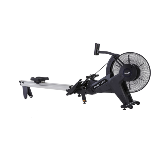 Tunturi Platinum PRO 17PTRW2000 User Manual