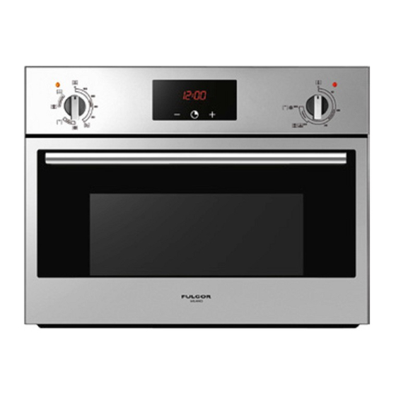 Fulgor Milano COMPACT 45 Instructions For Installation And Use Manual