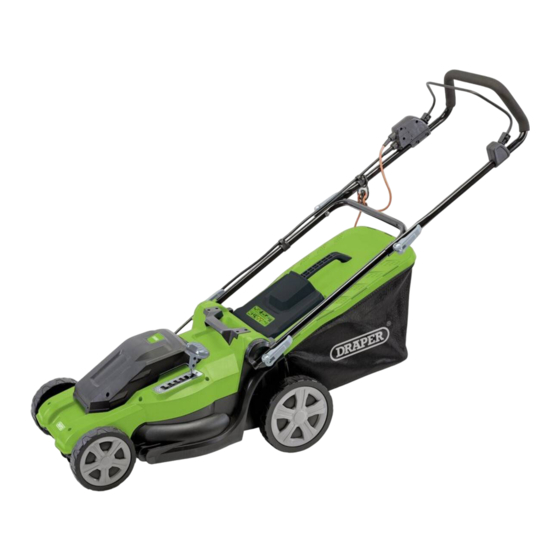 Draper GLM1600/400 Electric Lawn Mower Manuals