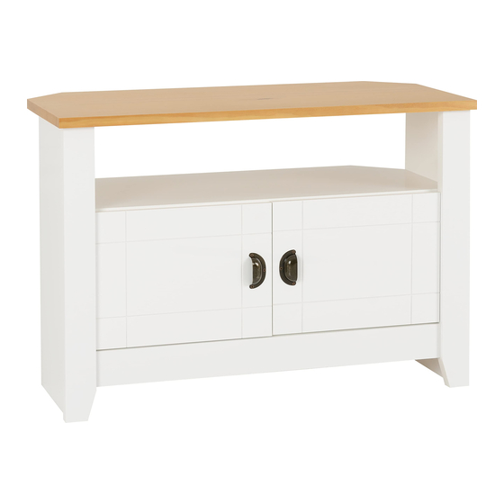 Seconique LUDLOW TV UNIT Assembly Instructions Manual