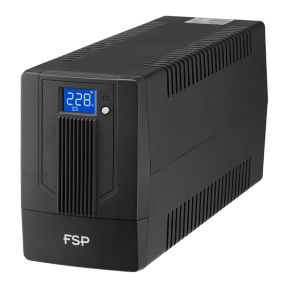 FSP Technology iFP Series Power System Manuals