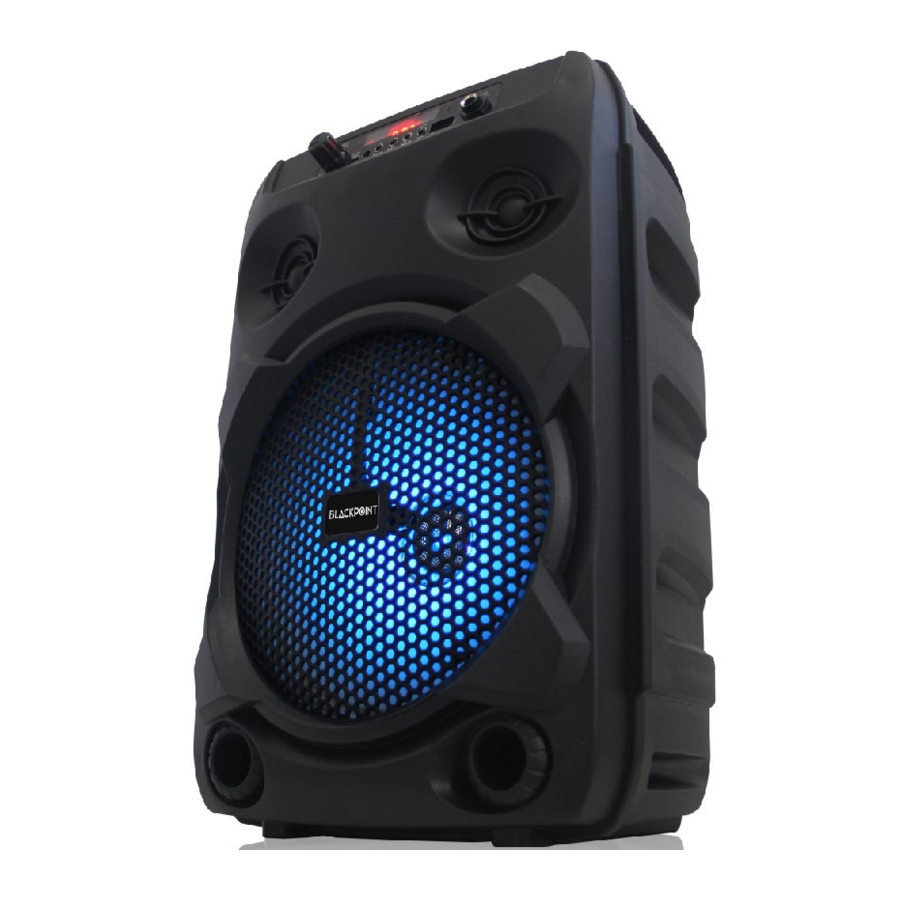 BLACKPOINT S35 - Rechargeable Speaker Manual