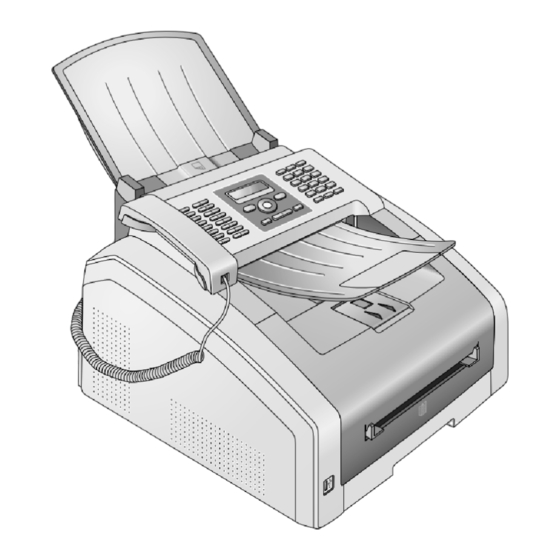 SAGEMCOM FAX 4560 User Manual