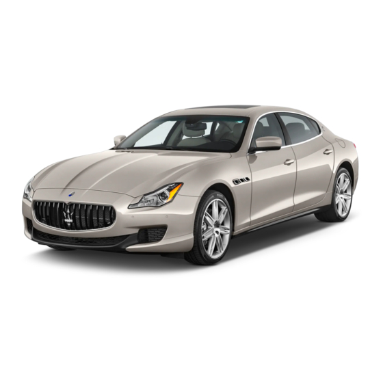 Maserati Quattroporte Manuals