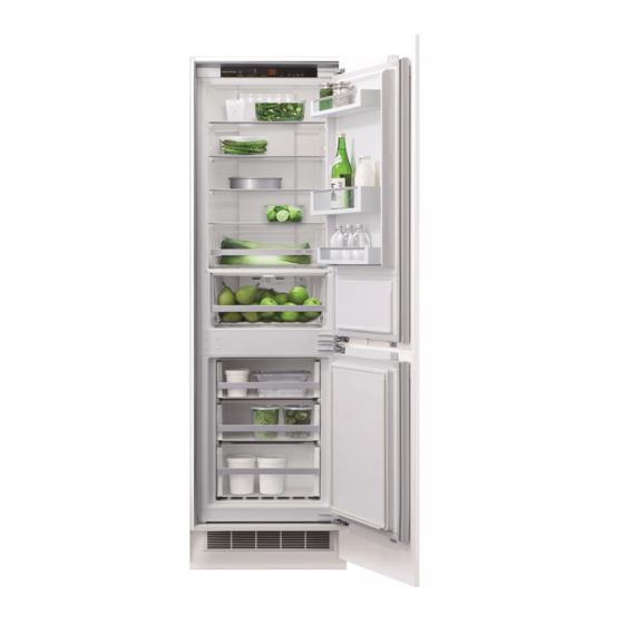 Fisher & Paykel RB60V18 Installation And User Manual