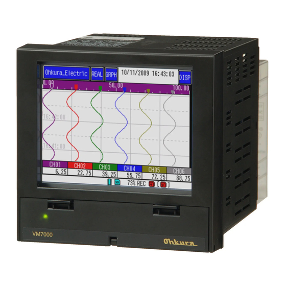Ohkura VM7000A Operation Manual