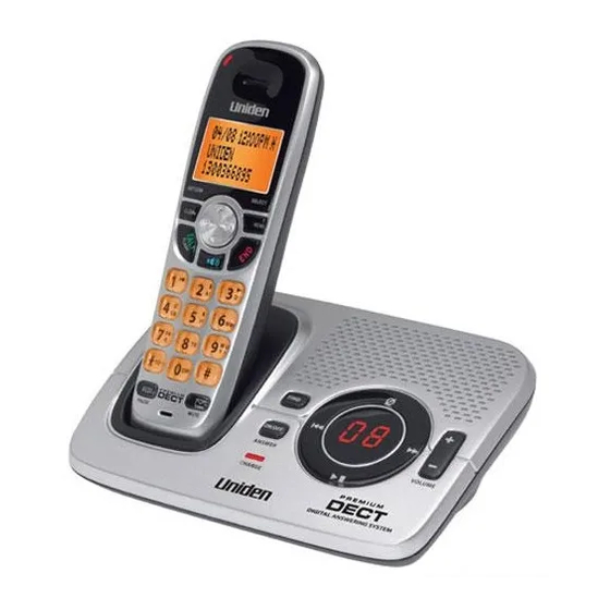 Uniden DECT2035 Owner's Manual