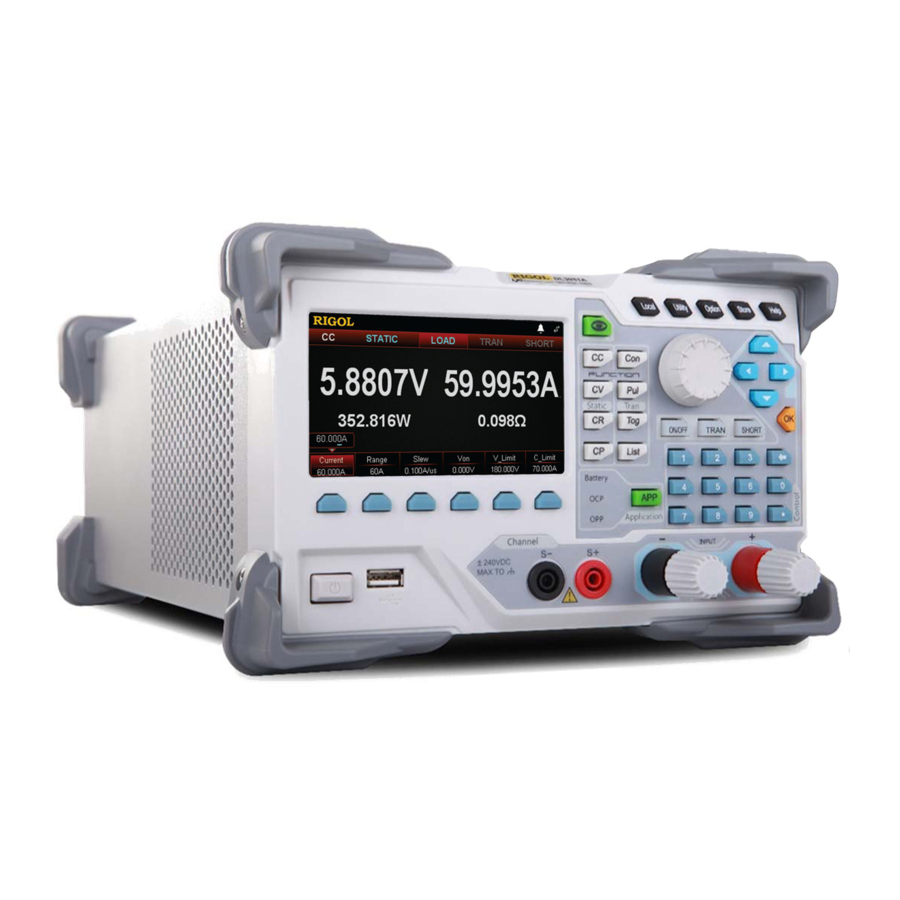 Rigol DL3000 Series Programming Manual