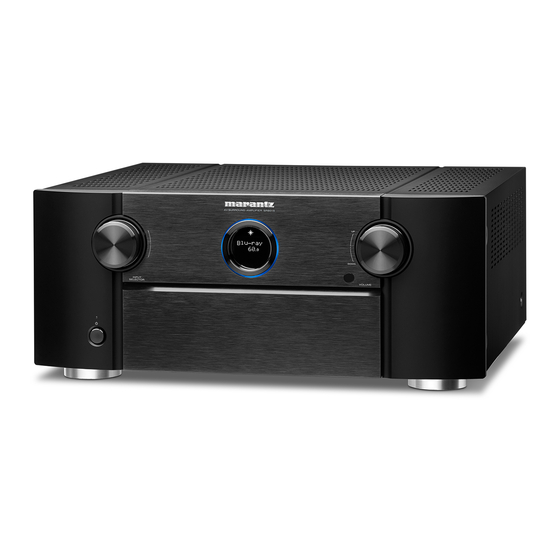 Marantz SR8015 Quick Start Manual