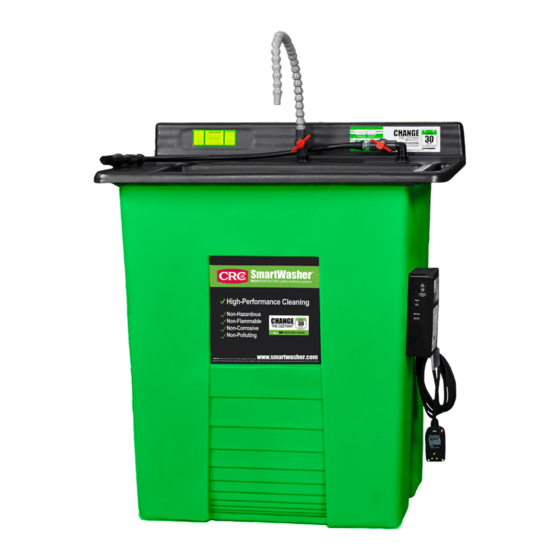CRC SmartWasher SW-25 Operating Manual