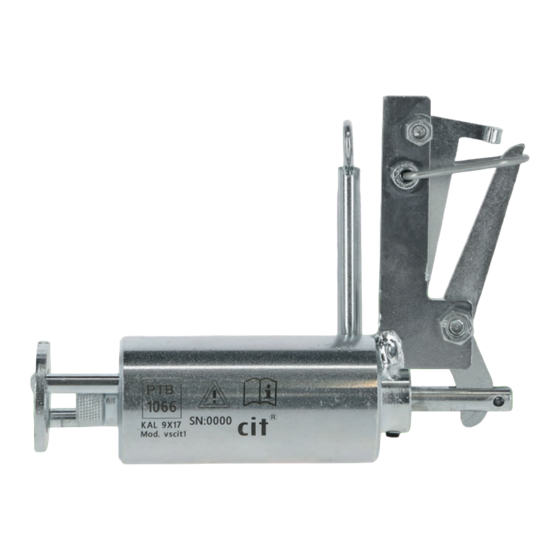 CIT VoleShot vscit1 Operating Instructions Manual