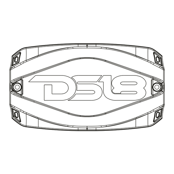 DS18 DSP8.8BT Owner's Manual