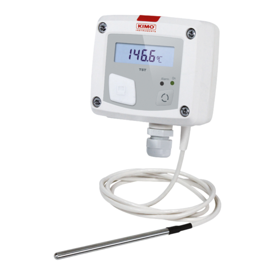 sauermann TST Quick Start Manual