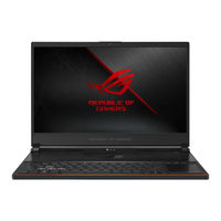 Asus Zephyrus GX531GW-ES008R Manual