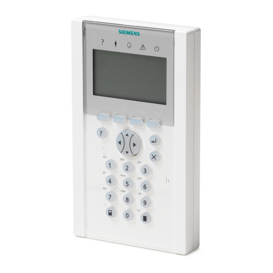Vanderbilt SPCK620 Manual
