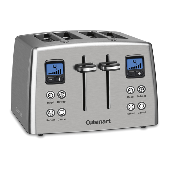 Cuisinart CPT-435 Series Instruction Booklet