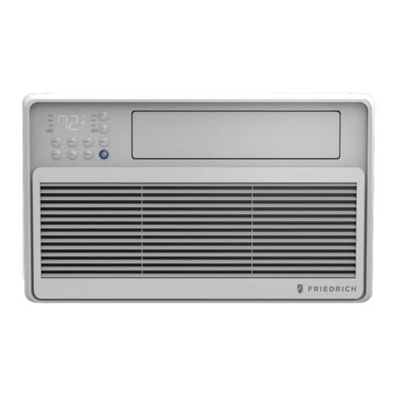 Friedrich Chill CCV10 Installation And Operation Manual