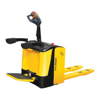 Hyundai 25EPR Operation Manual