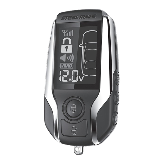 Steelmate 2-Way Car Alarm System Manual