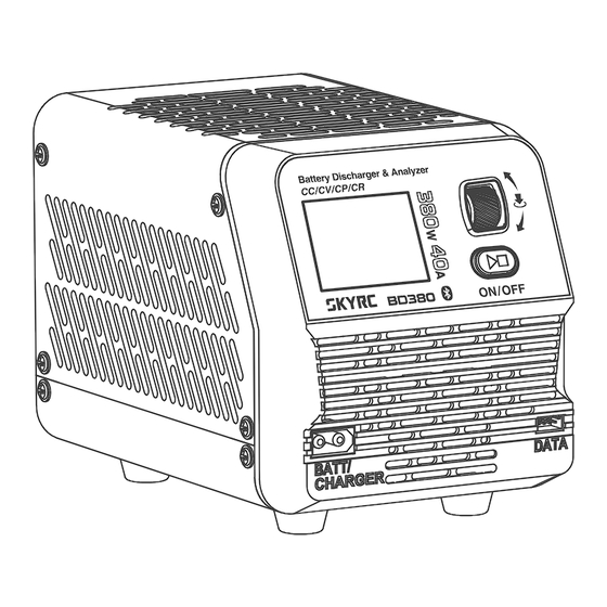Skyrc BD380 Instruction Manual
