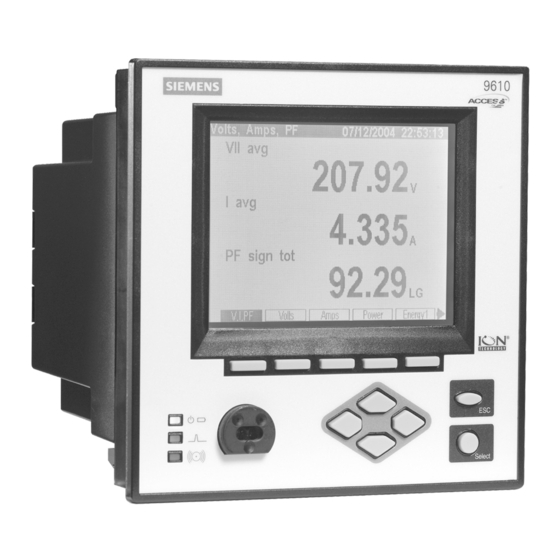 Siemens 9510 Installation Manual