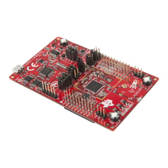 Texas Instruments CC3200 SimpleLink Wi-Fi Programmer's Manual