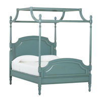 Pbteen CORALINE CANOPY QUEEN Assembly Instructions Manual