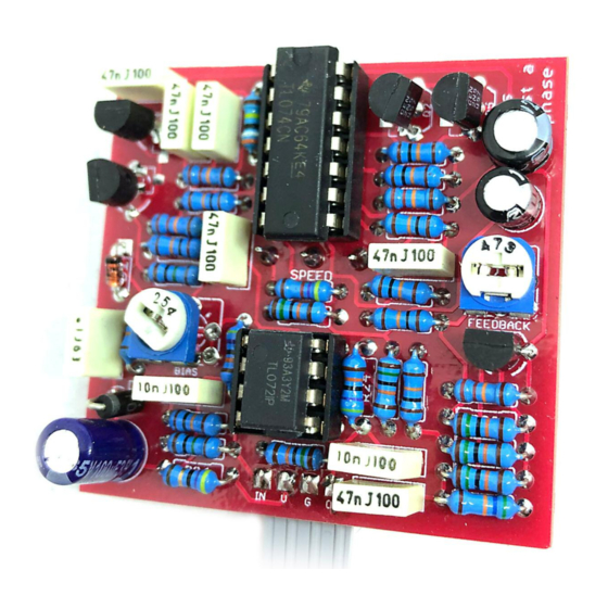 FuzzDog PHASE 90 Quick Start Manual