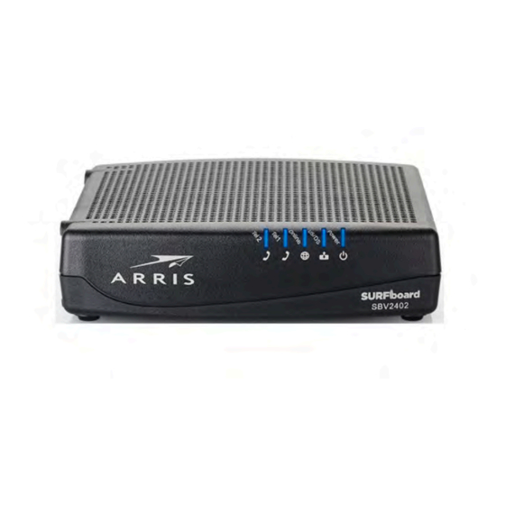 CommScope ARRIS SURFboard SBV2402 User Manual