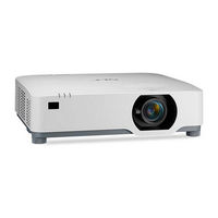 NEC NP-P605UL User Manual