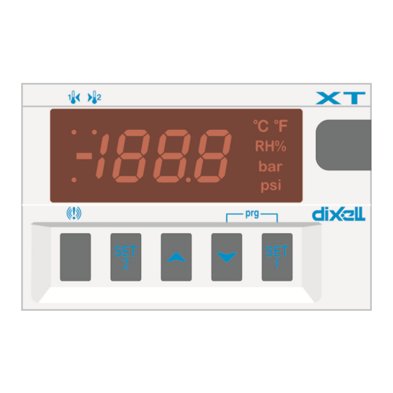 Emerson Dixell XT141C Installing And Operating Instructions