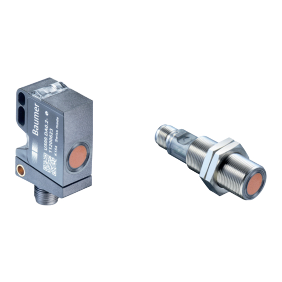 Baumer U500 Manual